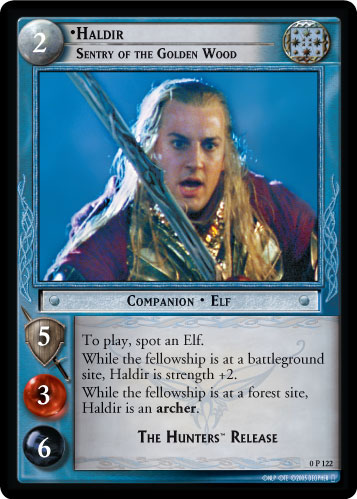 Haldir, Sentry of the Golden Wood (P)